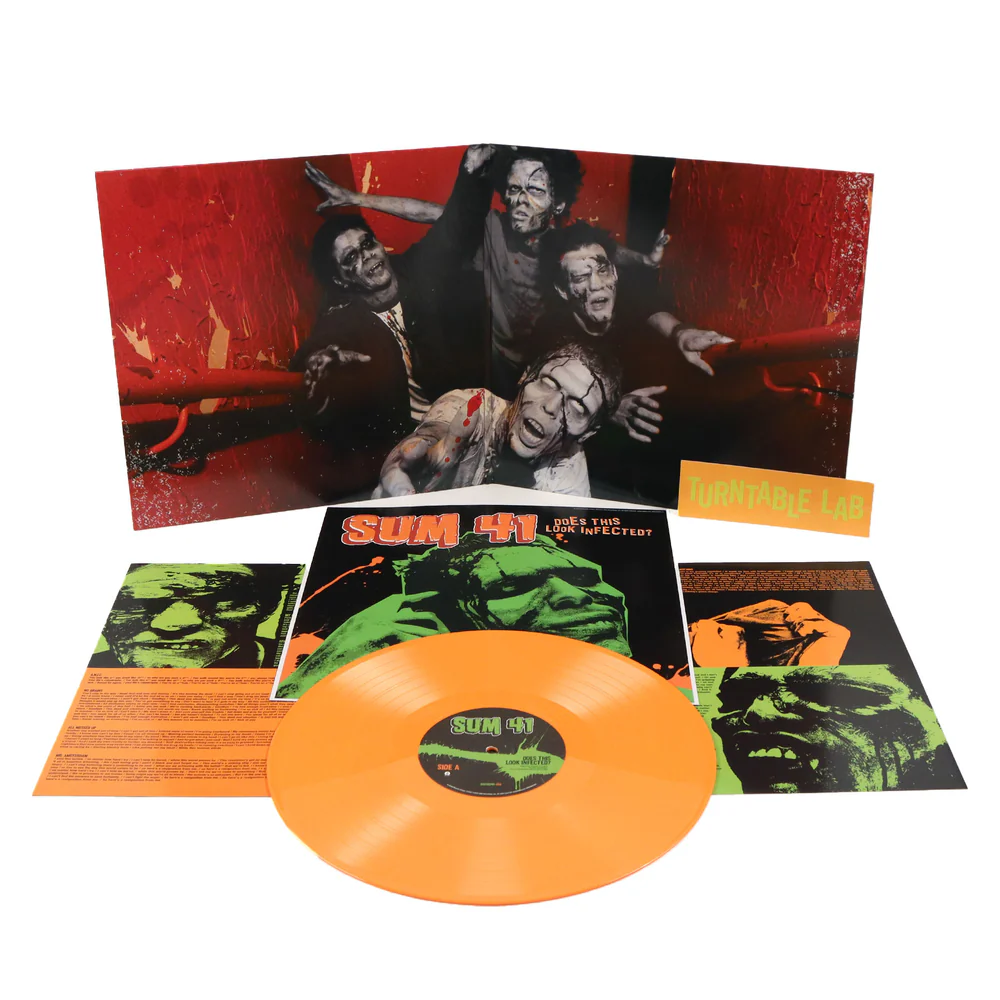 Sum 41 | Does This Look Infected [Explicit Content] (Limited Edition, Orange Vinyl, Bonus Tracks) | Vinyl