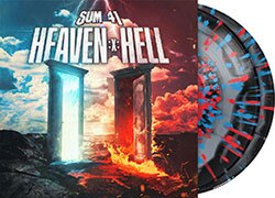Sum 41 - Heaven :X: Hell (Smush W/ Red & Blue Splatter Vinyl) | Vinyl