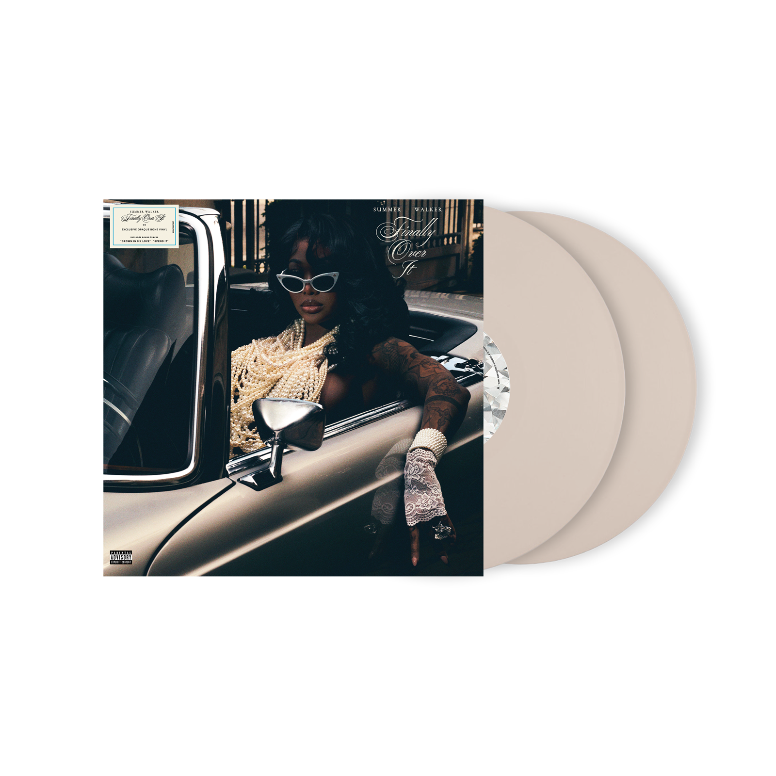 Summer Walker - Finally Over It [Explicit Content] Indie Exclusive, Limited Edition, Bone Colored Vinyl, Alternate Cover) | Vinyl