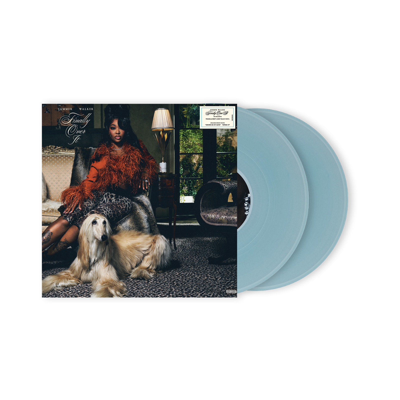 Summer Walker - Finally Over It [Explicit Content] (Translucent Light Blue Colored Vinyl) (2 Lp's) | Vinyl