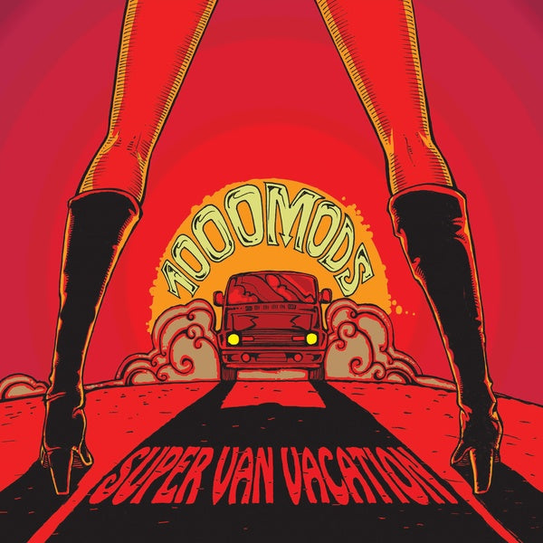 1000MODS - Super Van Vacation (Orange Transparent Vinyl) | Vinyl