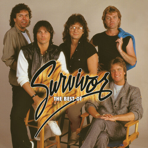 Survivor - The Best Of Survivor (180 Gram,Poster/Gatefold Cover) [Black & Blue Swirl Vinyl] [2LP] | Vinyl
