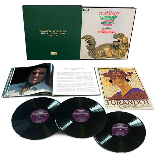 Sutherland/Caballe/Pavarotti/London Philharmonic - Puccini: Turnadot [3Lp] | Vinyl