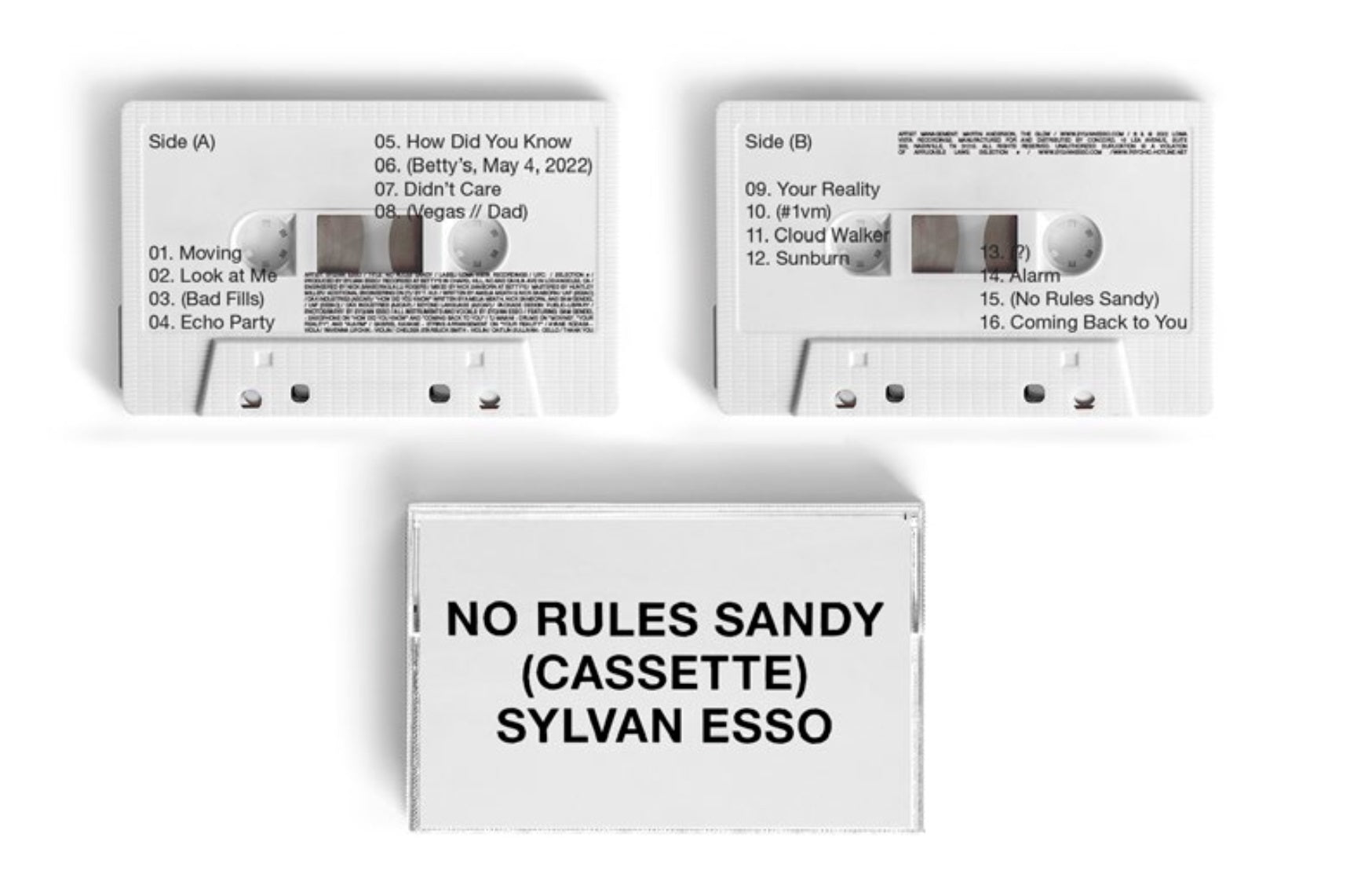 Sylvan Esso - No Rules Sandy [White Cassette] | Cassette