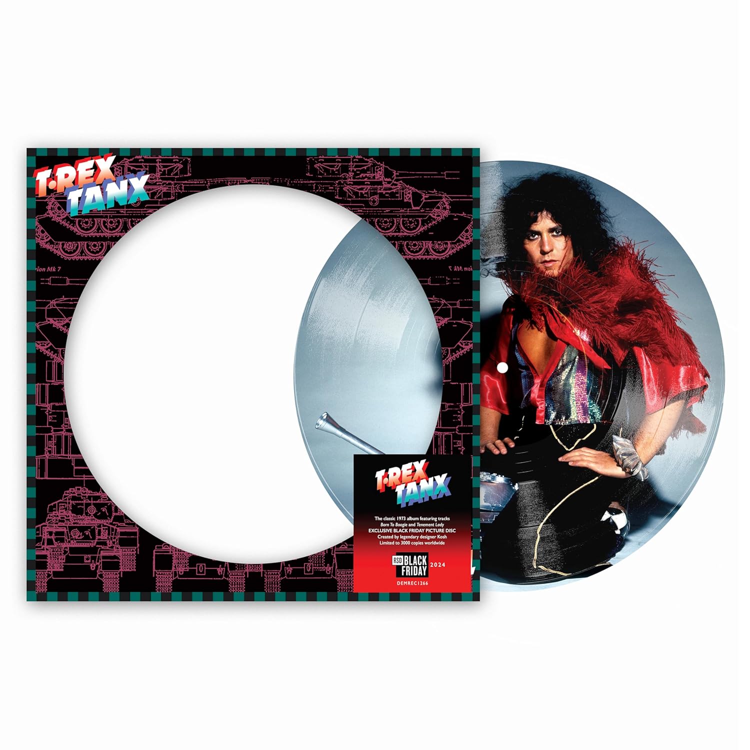 T. Rex | Tanx (Limited Edition, Picture Disc Vinyl) (Black Friday 2024) | Vinyl