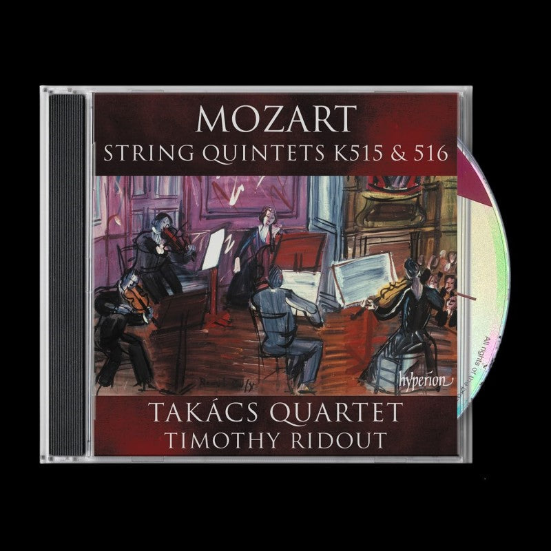 Takacs Quartet/Timothy Ridout - Mozart: String Quintets K. 515 & 516 [CD] | CD