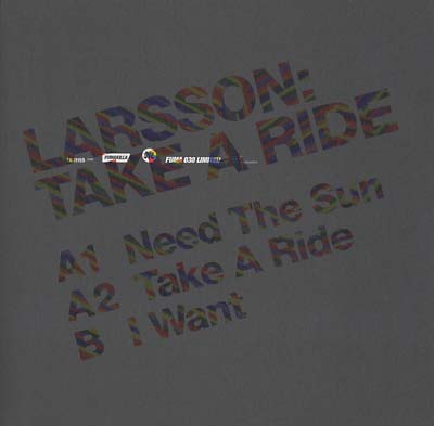 LARSSON - Take A Ride | Vinyl