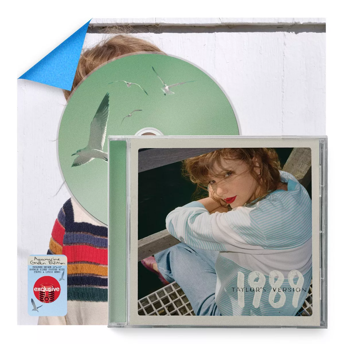 Taylor Swift | 1989: Taylor's Version (Aquamarine Green Deluxe Poster Edition) | CD - 0