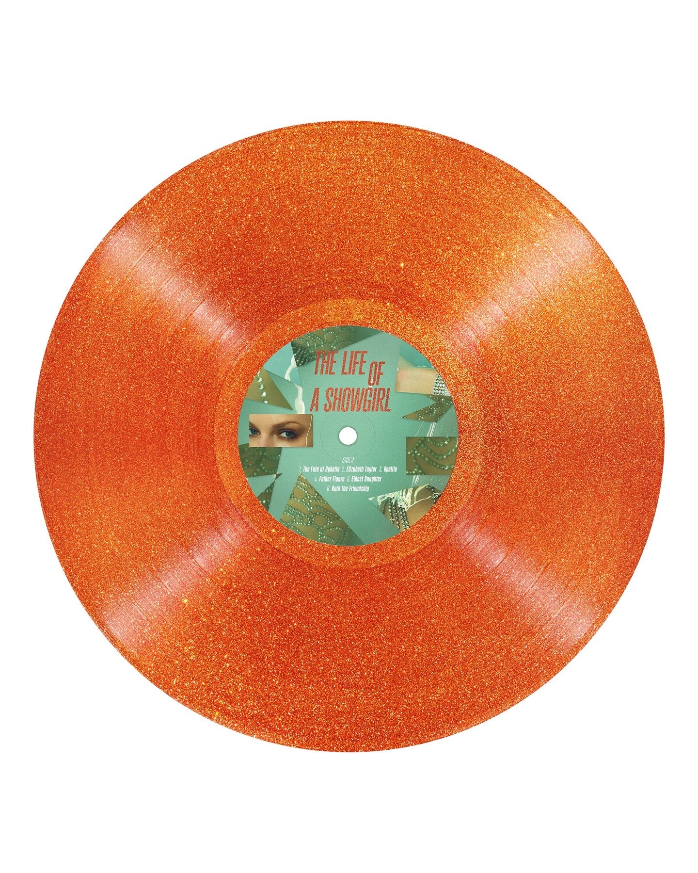 Taylor Swift | The Life Of A Showgirl [Sweat And Vanilla Perfume Portofino Orange Glitter Vinyl] | Vinyl