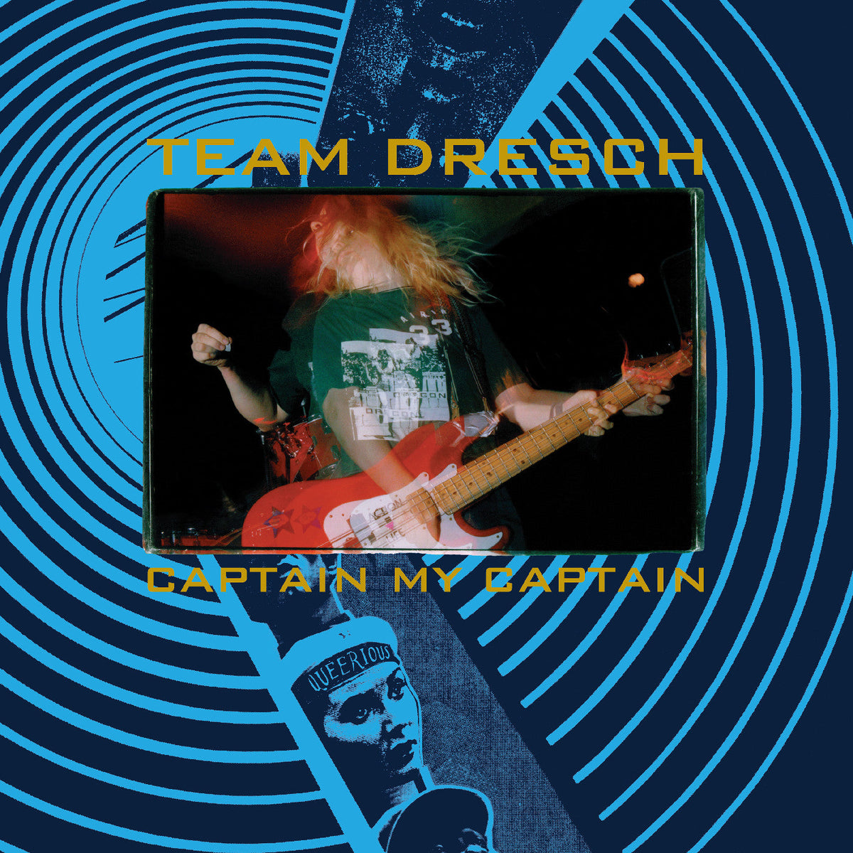 Team Dresch - Captain My Captain [Bass Guitar Red Vinyl] | Vinyl