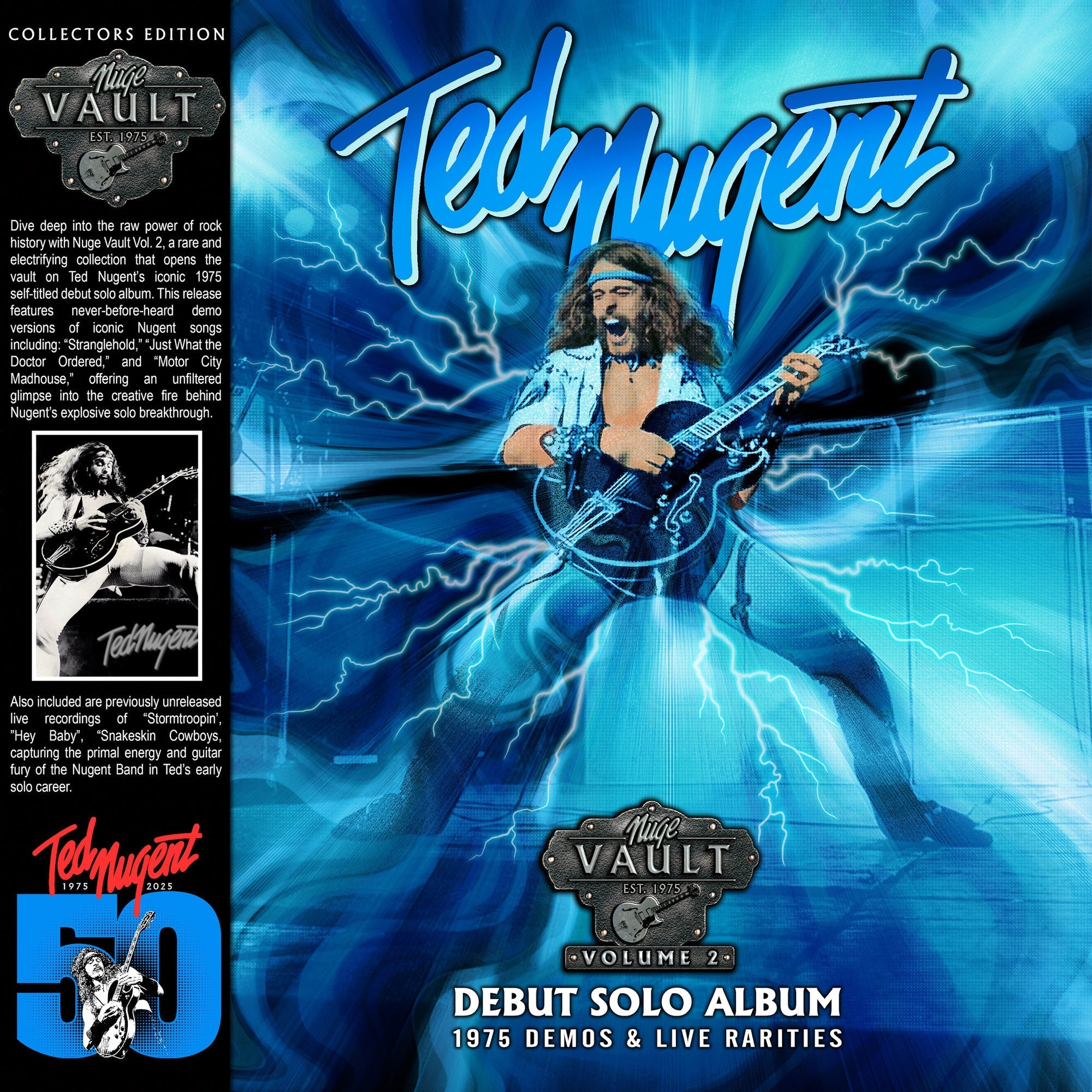 Ted Nugent | Nuge Vault Vol 2: 1975 Demos & Live Rarites | Vinyl