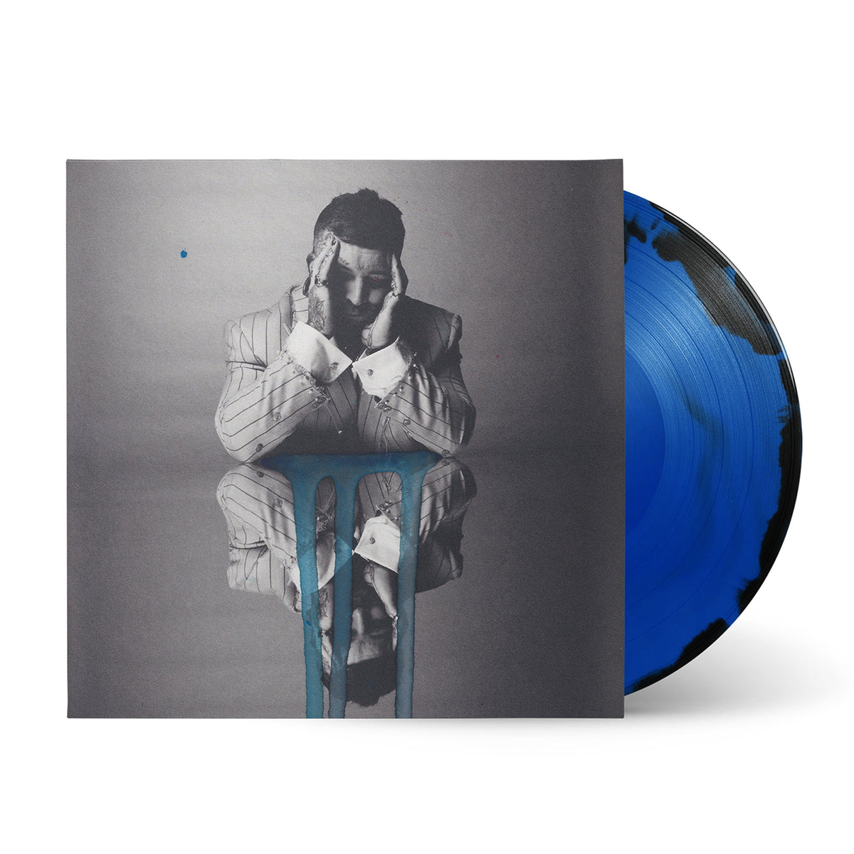Teddy Swims - Ugly (Indie Exclusive) [Black And Blue Vinyl] | Vinyl