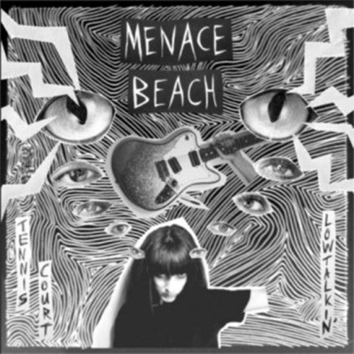 Menace Beach - Tennis Court / Lowtalkin' - 7" (CLEAR VINYL) | Vinyl