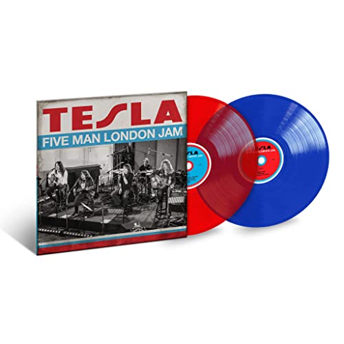 Tesla - Five Man London Jam [Clear Red/Clear Blue 2 LP] | Vinyl