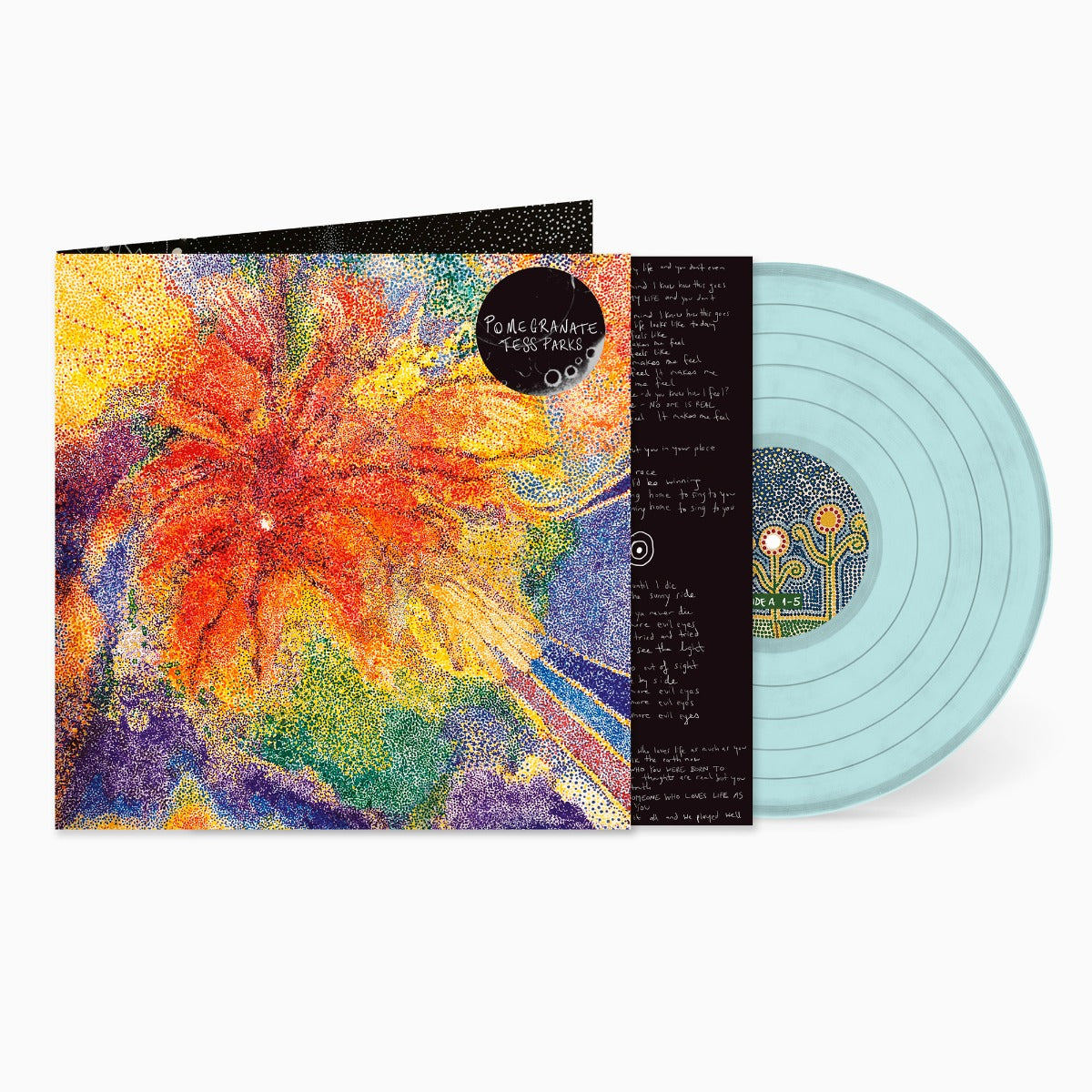 Tess Parks | Pomegranate (Indie Exclusive, Clear Blue Colored Vinyl, 140 Gram Vinyl, Limited Edition) | Vinyl