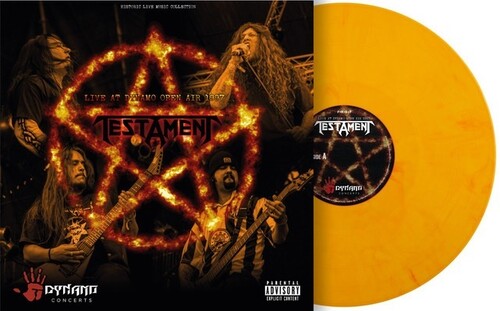 Testament | Live At Dynamo Open Air 1997 (Colored Vinyl, Yellow, Indie Exclusive) | Vinyl