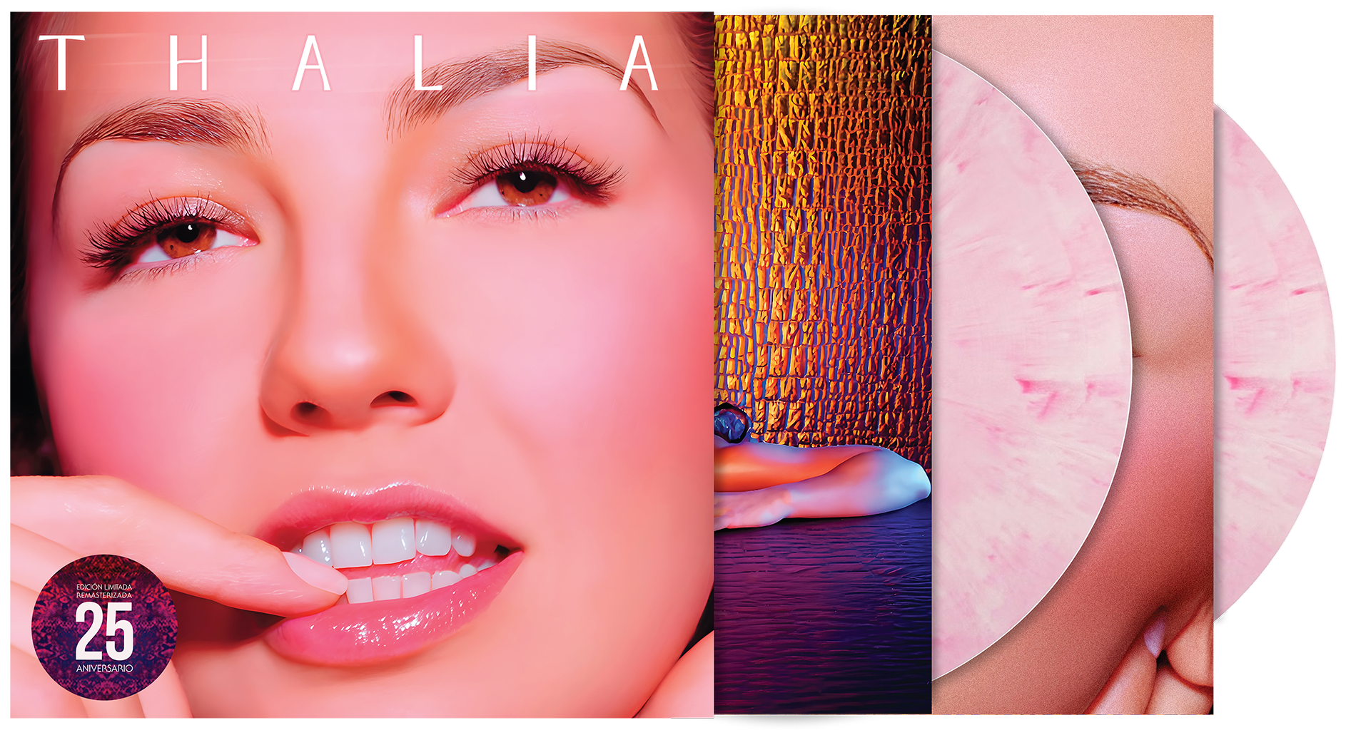 Thalia | Arrasando (25Th Anniversary) [Pink Marble 2LP] | Vinyl