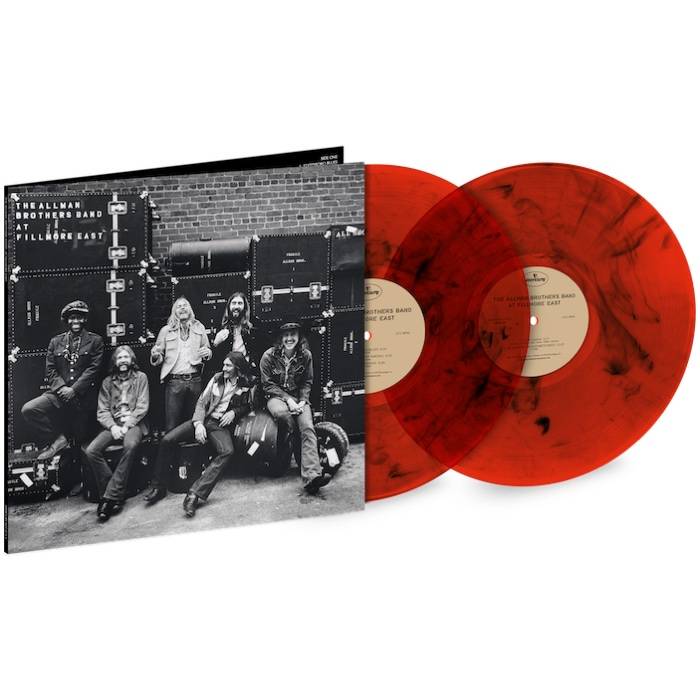 The Allman Brothers Band - Live At Fillmore East (Red with Black Swirl, Limited Edition) (2 Lp's) [Import] | Vinyl