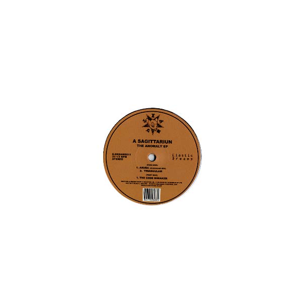 A SAGITTARIUN - The Anomaly EP | Vinyl