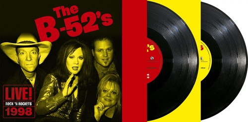 The B-52's - Live! Rock 'n Rockets 1998 (Black, 140 Gram Vinyl) (2 Lp's) | Vinyl
