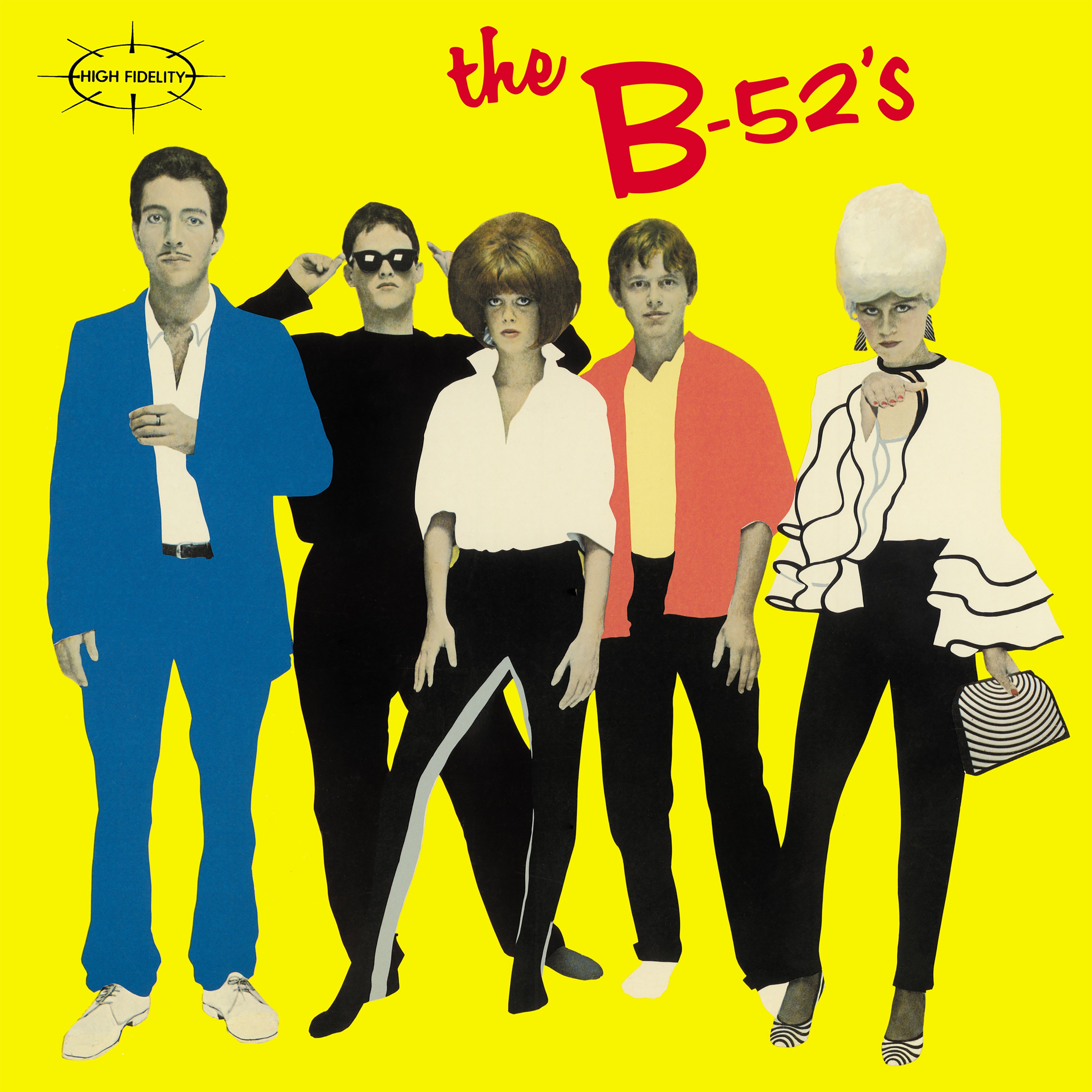The B-52’s - The B-52’s (Ultra Clear w/ Red Splatter Vinyl) (Rocktober Exclusive) | Vinyl