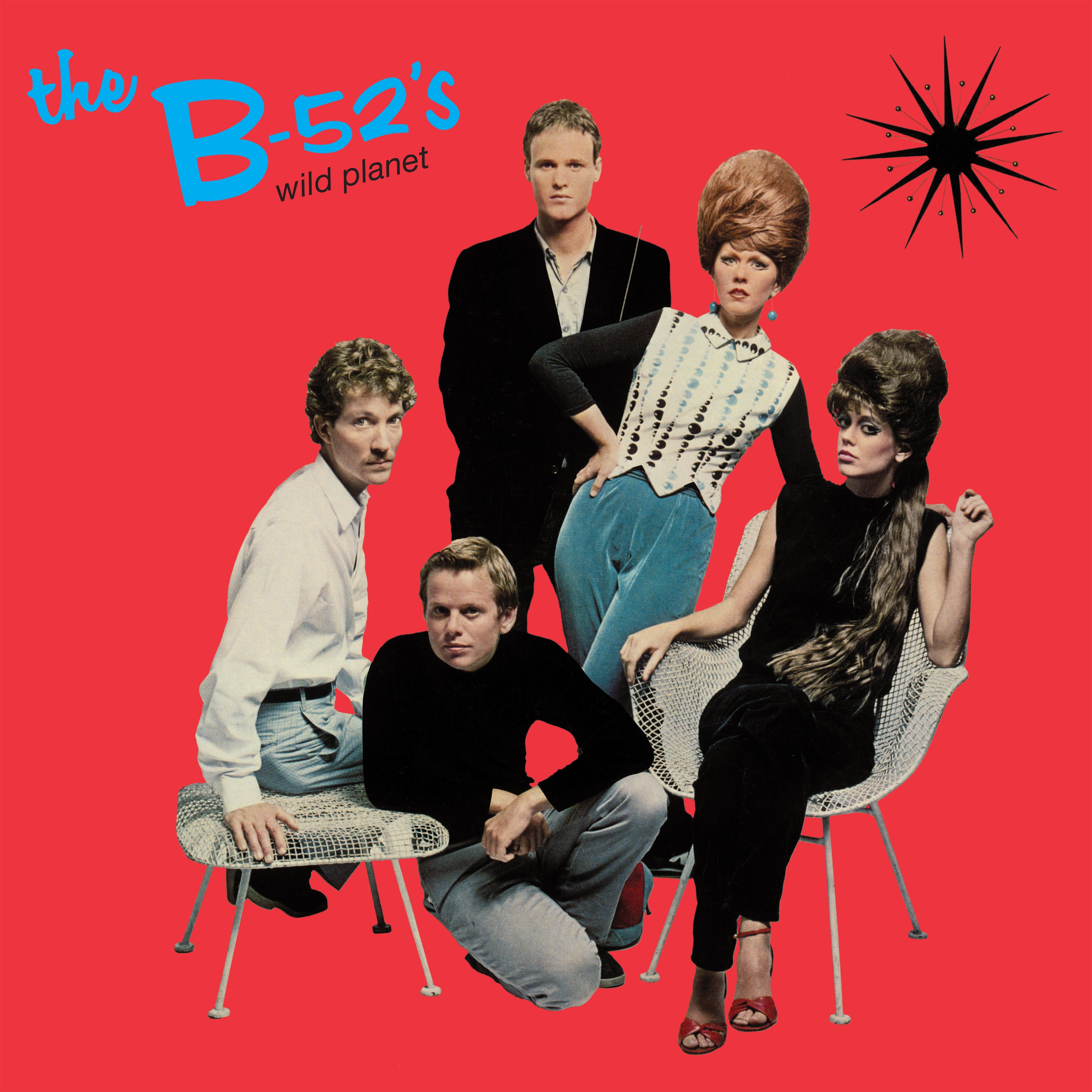 The B-52’s - Wild Planet (Ultra Clear w/ Blue Splatter Vinyl) (Rocktober Exclusive) | Vinyl