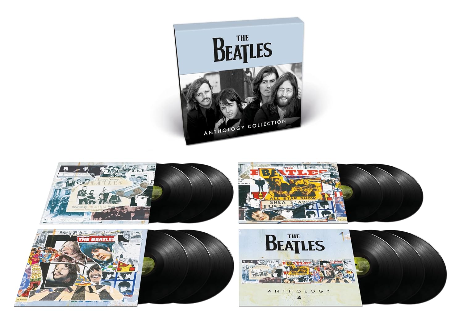 The Beatles - Anthology Collection (2025 Edition) (Boxed Set, Bonus Tracks, 180 Gram Vinyl, Remastered, Remixes) (12 Lp's) | Vinyl