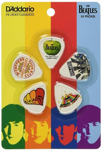 The Beatles | Planet Waves 1CWH410B3 Beatles Guitar Picks Albums 10 Pack Medium (Guitar Pick) | Guitar Picks