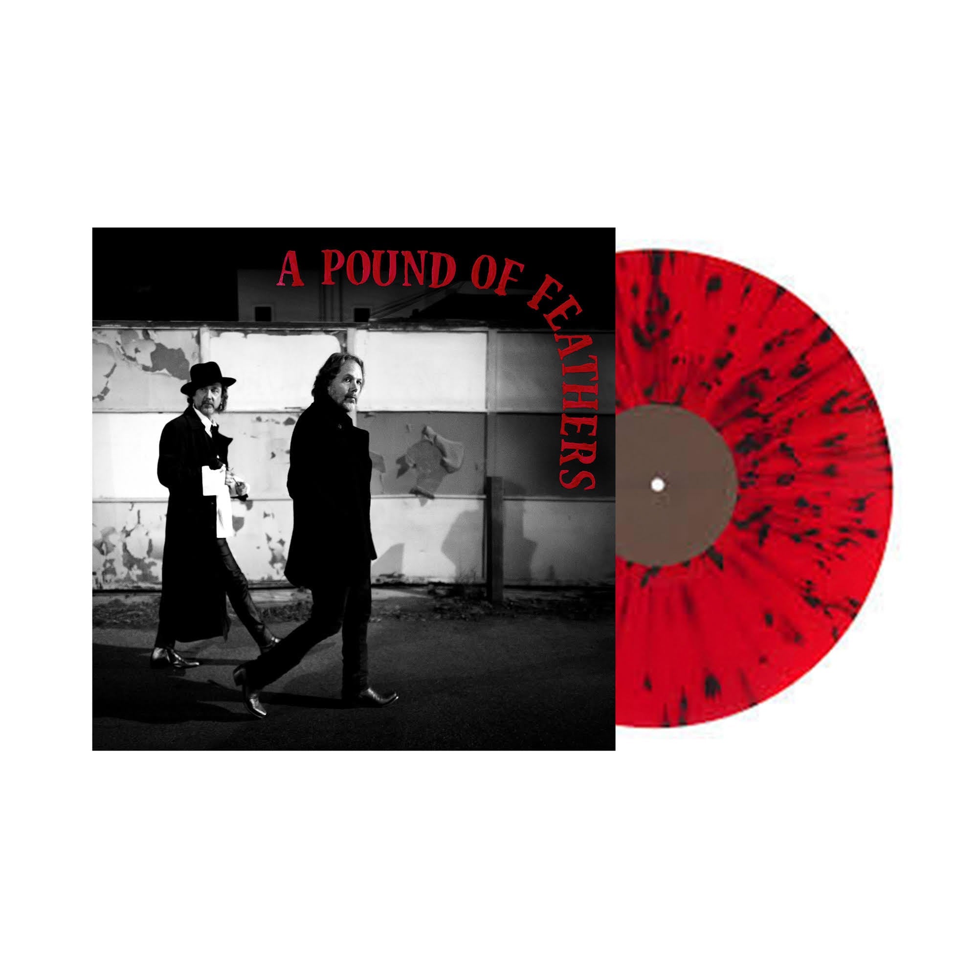 The Black Crowes | A Pound Of Feathers (Indie Exclusive) [Red With Black Spatter Vinyl] | Vinyl