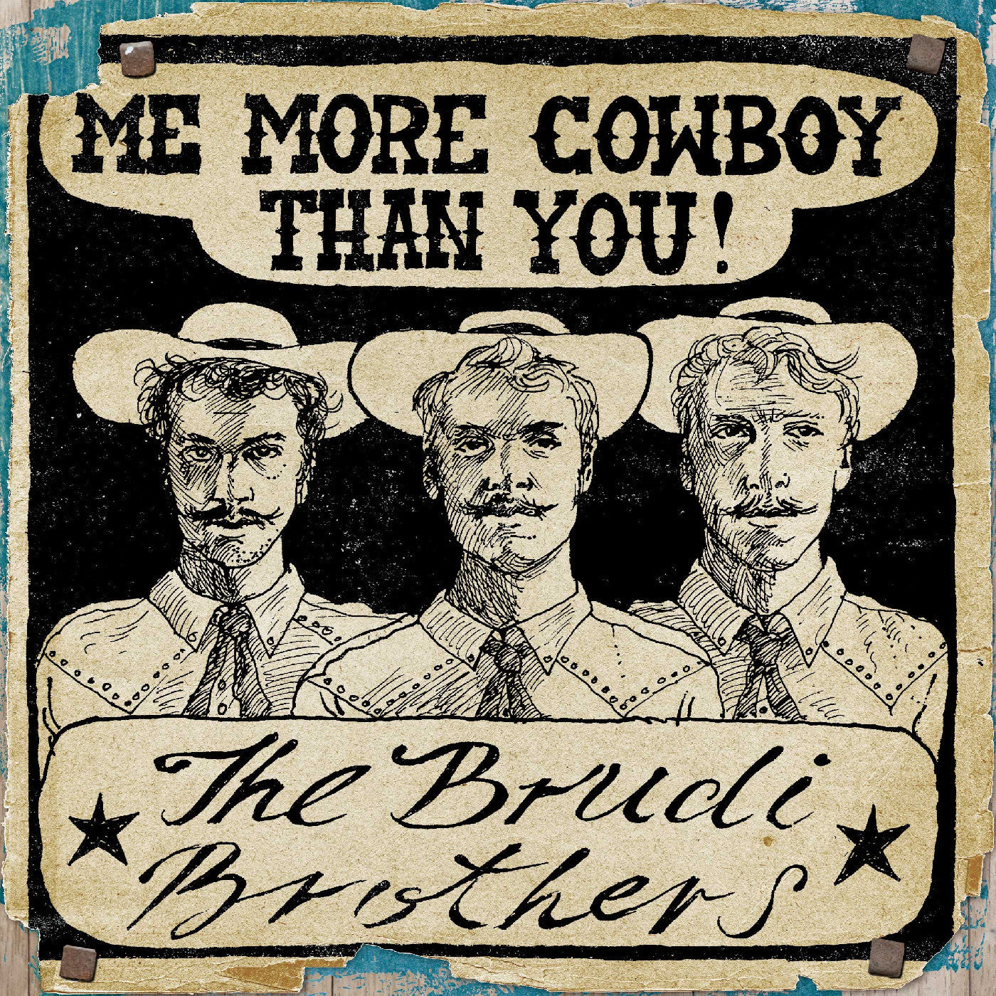 The Brudi Brothers | "Motherland"/"Me More Cowboy Than You" Ep | Vinyl