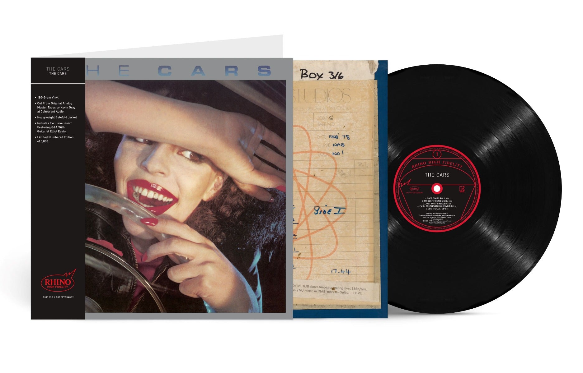 The Cars | The Cars (Hi Fi) (Unnumbered) (Brick & Mortar Exclusive) | Vinyl