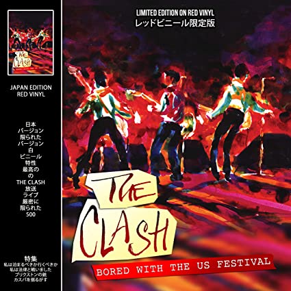 The Clash - Bored With The US Festival (Limited Edition, Red Vinyl) [Import] | Vinyl