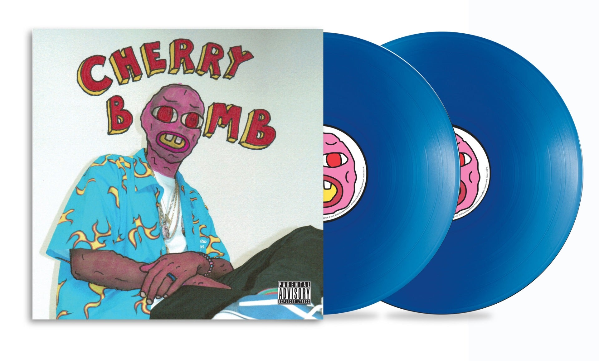 The Creator Tyler | Cherry Bomb (Mask Cover) (2Lp) (Translucent Blue Vinyl) | Vinyl