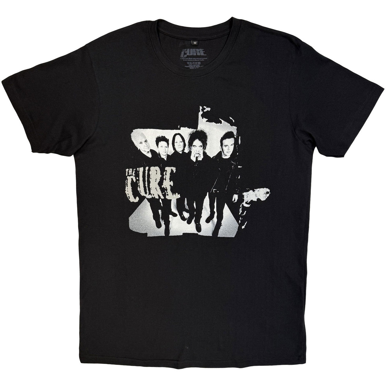 The Cure - 40 Years Band Photo Unisex Premium T-Shirt (Black) | Apparel