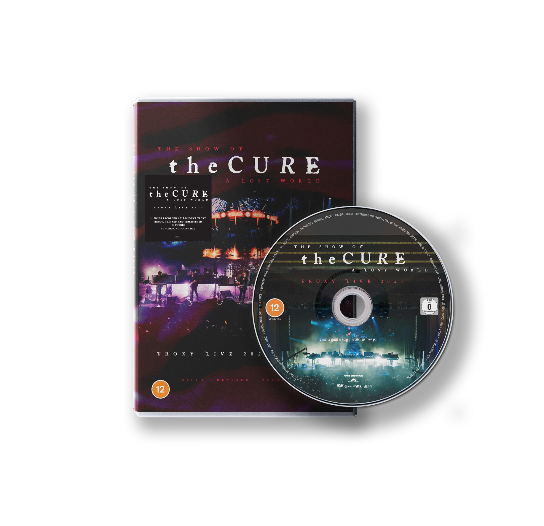 The Cure | The Show Of A Lost World: Troxy Live 2024 [DVD] | DVD