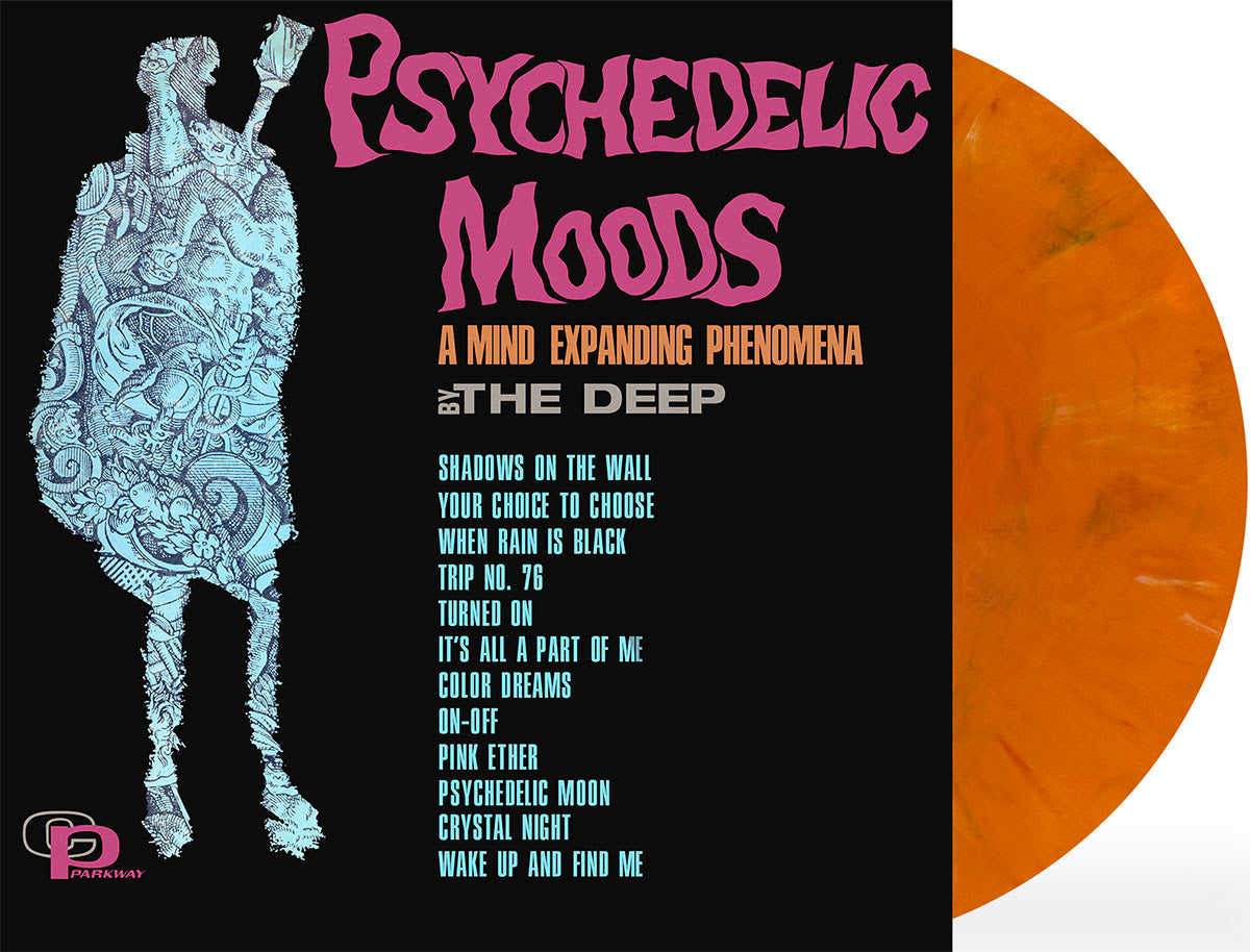 The Deep - Psychedelic Moods (Indie Exclusive) [Eco-Mix Orange Vinyl] | Vinyl