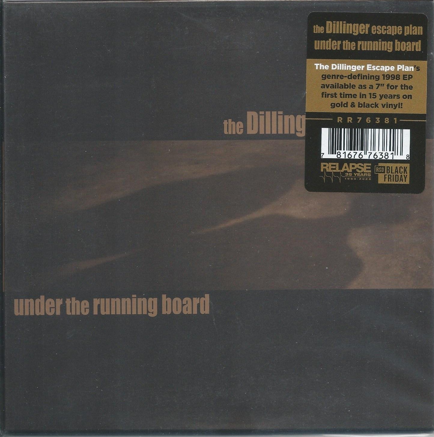 The Dillinger Escape Plan | Under The Running Board 7" (Reissue) [RSD 11.28.25] | Vinyl
