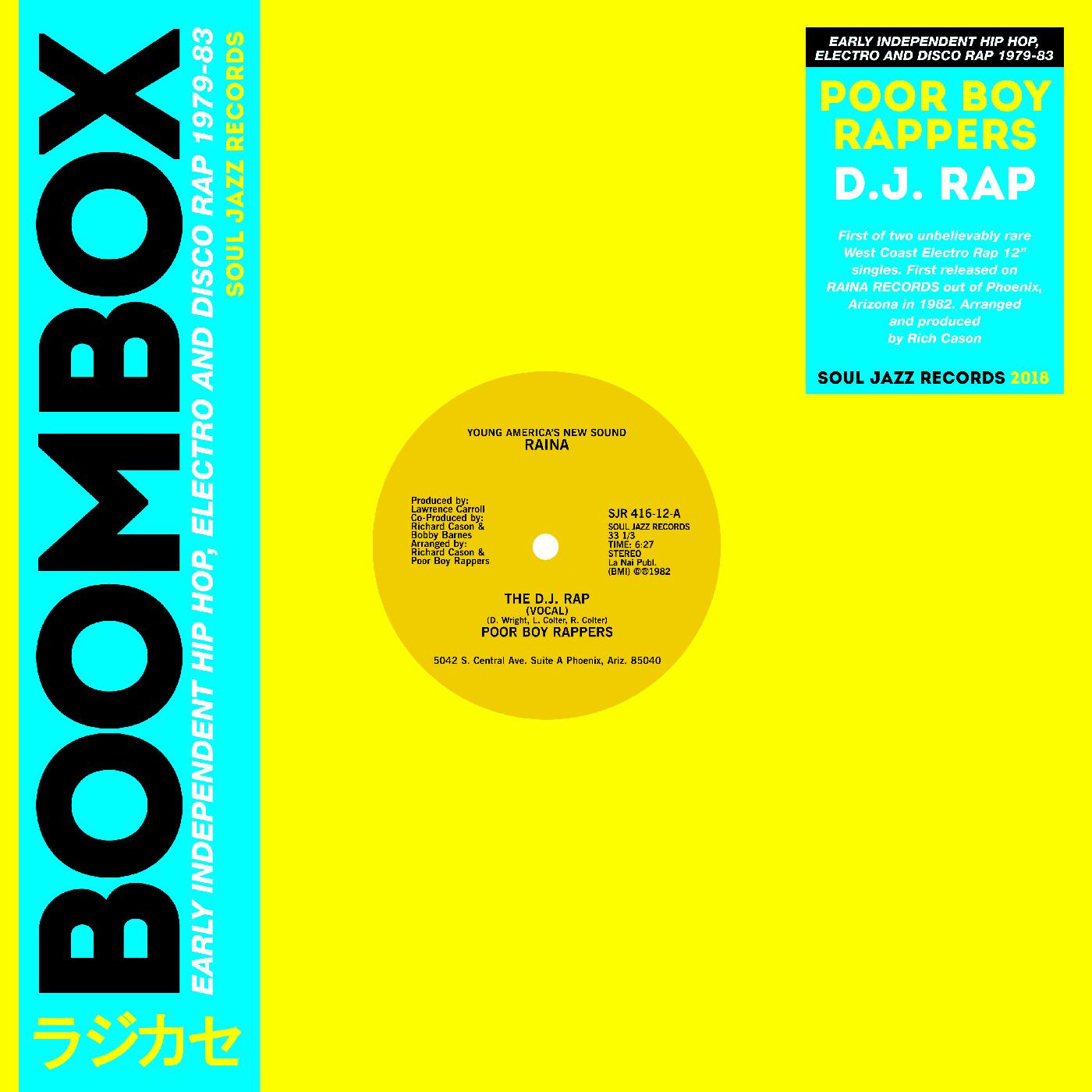 Poor Boy Rappers - The D.J. Rap 12" | Vinyl
