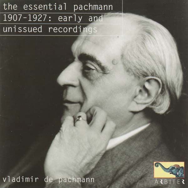 VA | The Essential Pachmann - 1907-1927: Early and Unissued Recordings | CD