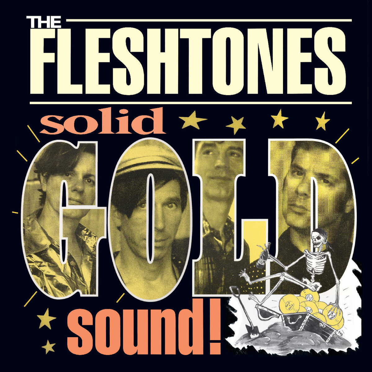 The Fleshtones - Solid Gold Sound! - 25th Anniversary (Indie Exclusive) [Solid Gold Vinyl] | Vinyl