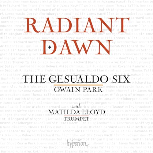 The Gesualdo Six/Owain Park - Radiant Dawn | CD