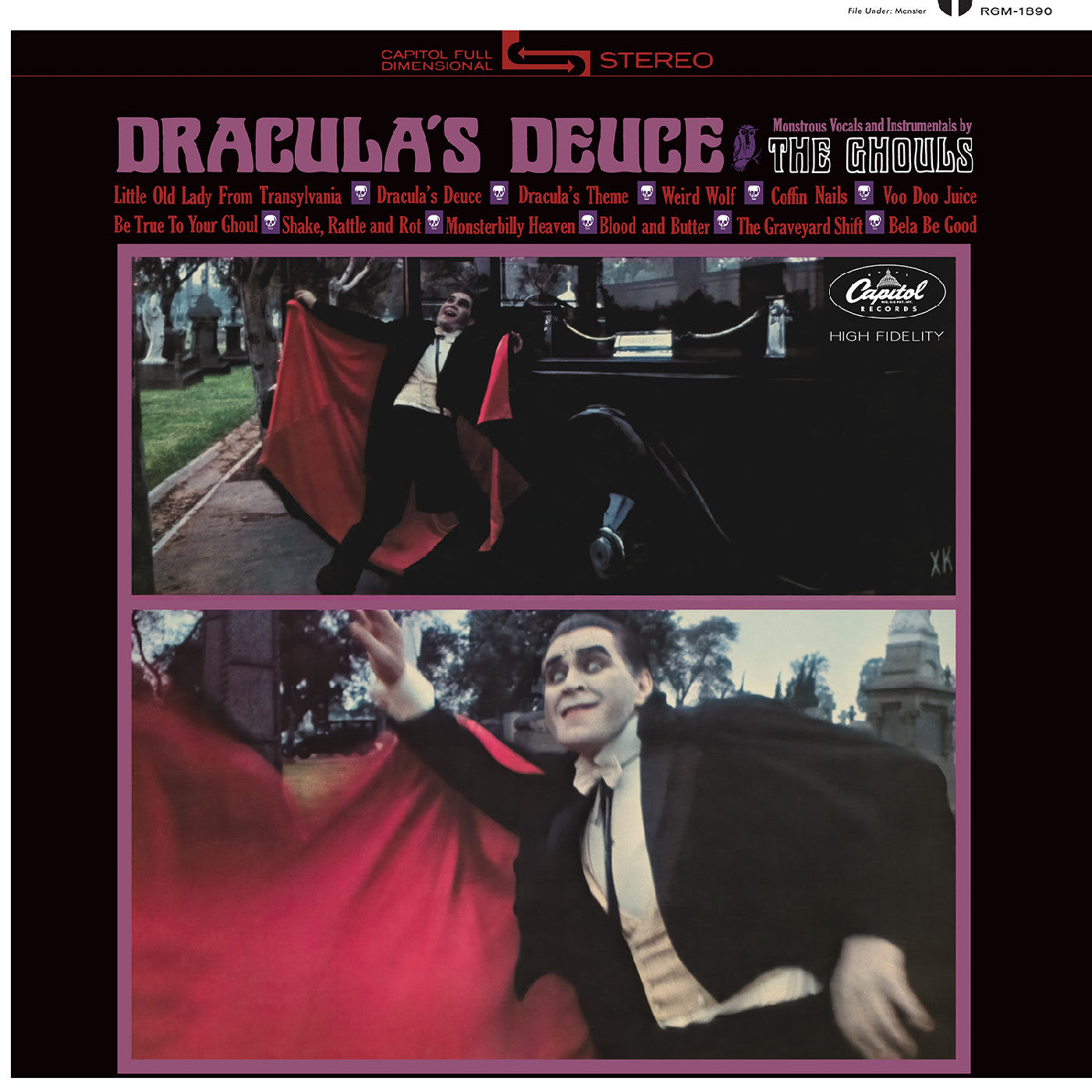 The Ghouls | Dracula'S Deuce (Orange "Pumpkin Burnout" Smoke Vinyl) | Vinyl