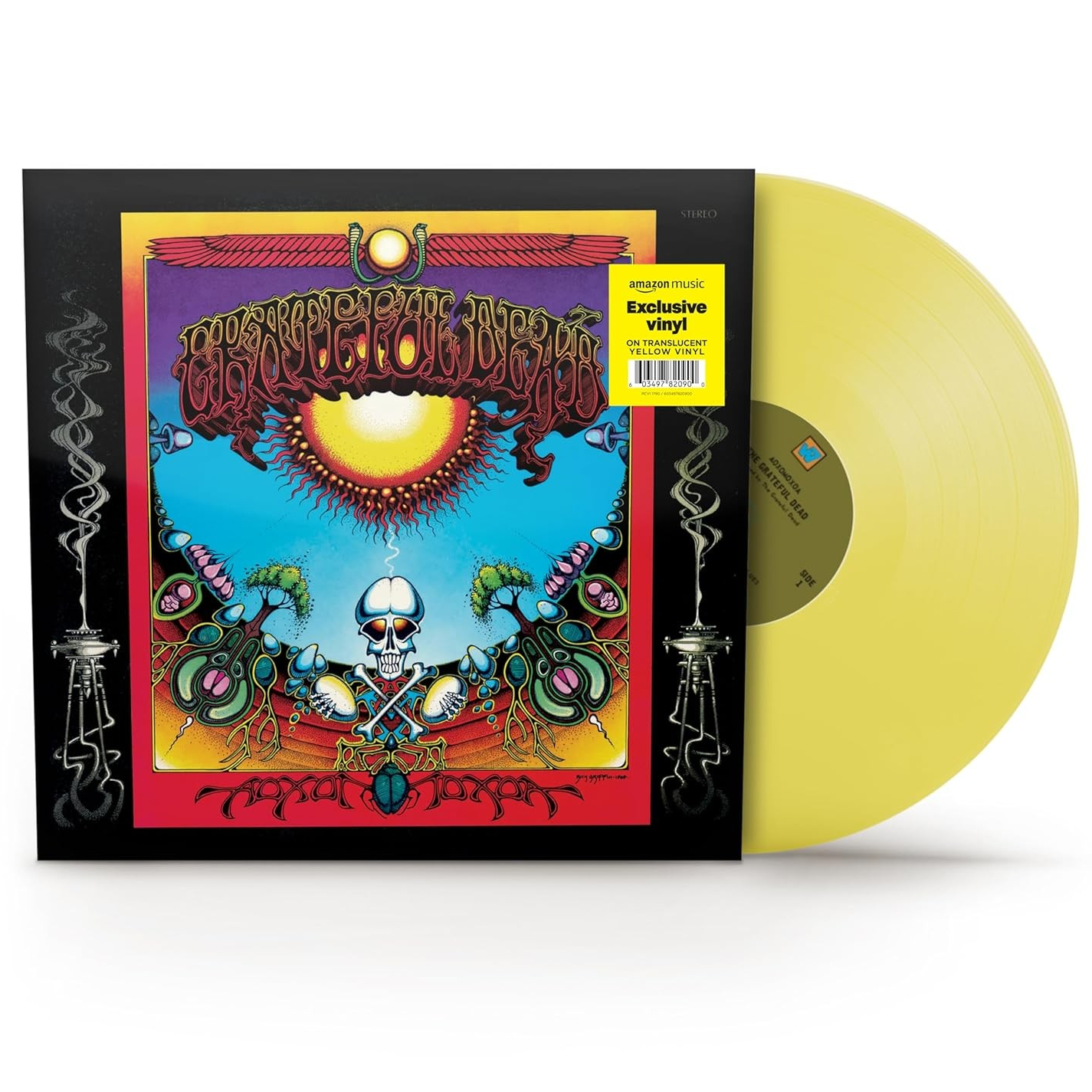 The Grateful Dead - Aoxomoxoa (Limited Edition, Amazon Exclusive Edition, Translucent Yellow Colored Vinyl) | Vinyl
