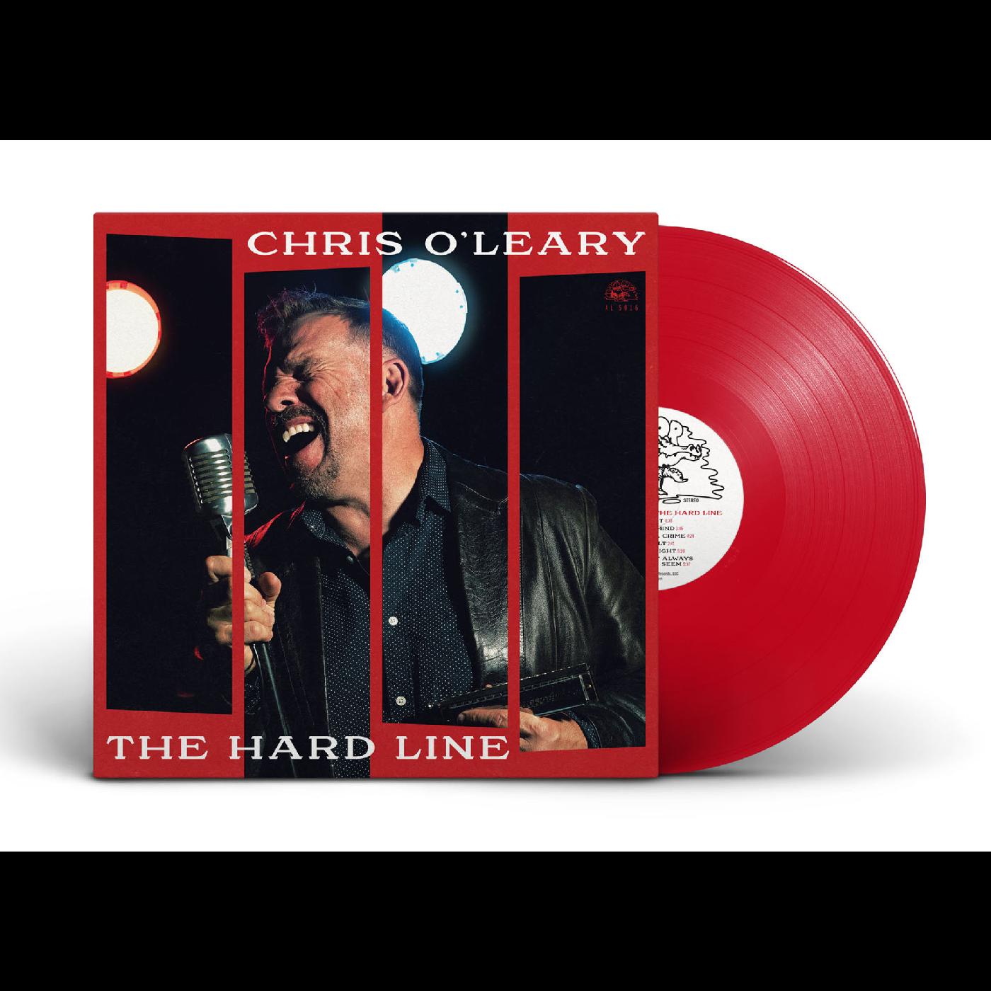Chris O'Leary | The Hard Line (TRANSLUCENT RED VINYL) | Vinyl