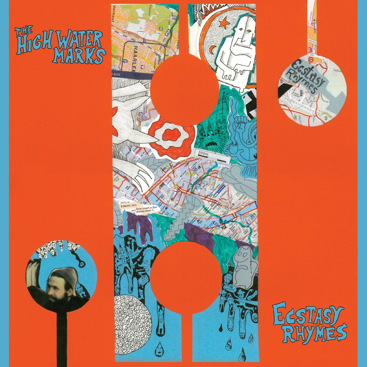 The High Water Marks - Ecstasy Rhymes (Blue Vinyl) | Vinyl