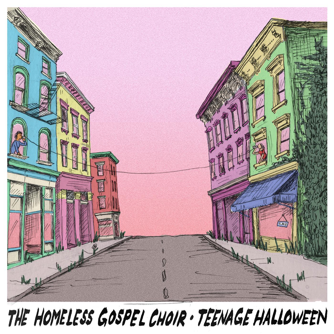 The and Teenage Halloween Homeless Gospel Choir | The Homeless Gospel Choir " Teenage Halloween (OPAQUE YELLOW VINYL) | Vinyl