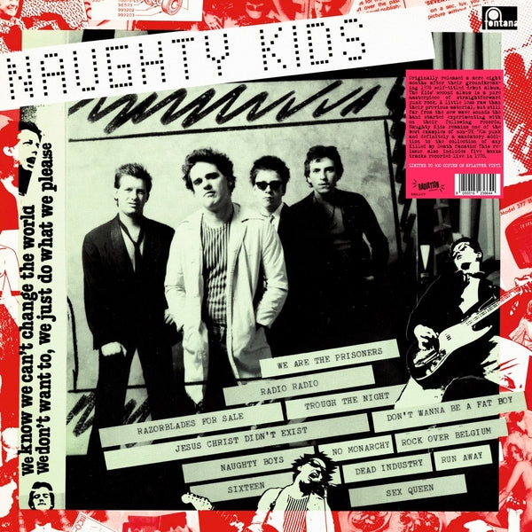 The Kids | Naughty Kids (Splatter Vinyl) [Lp] | Vinyl