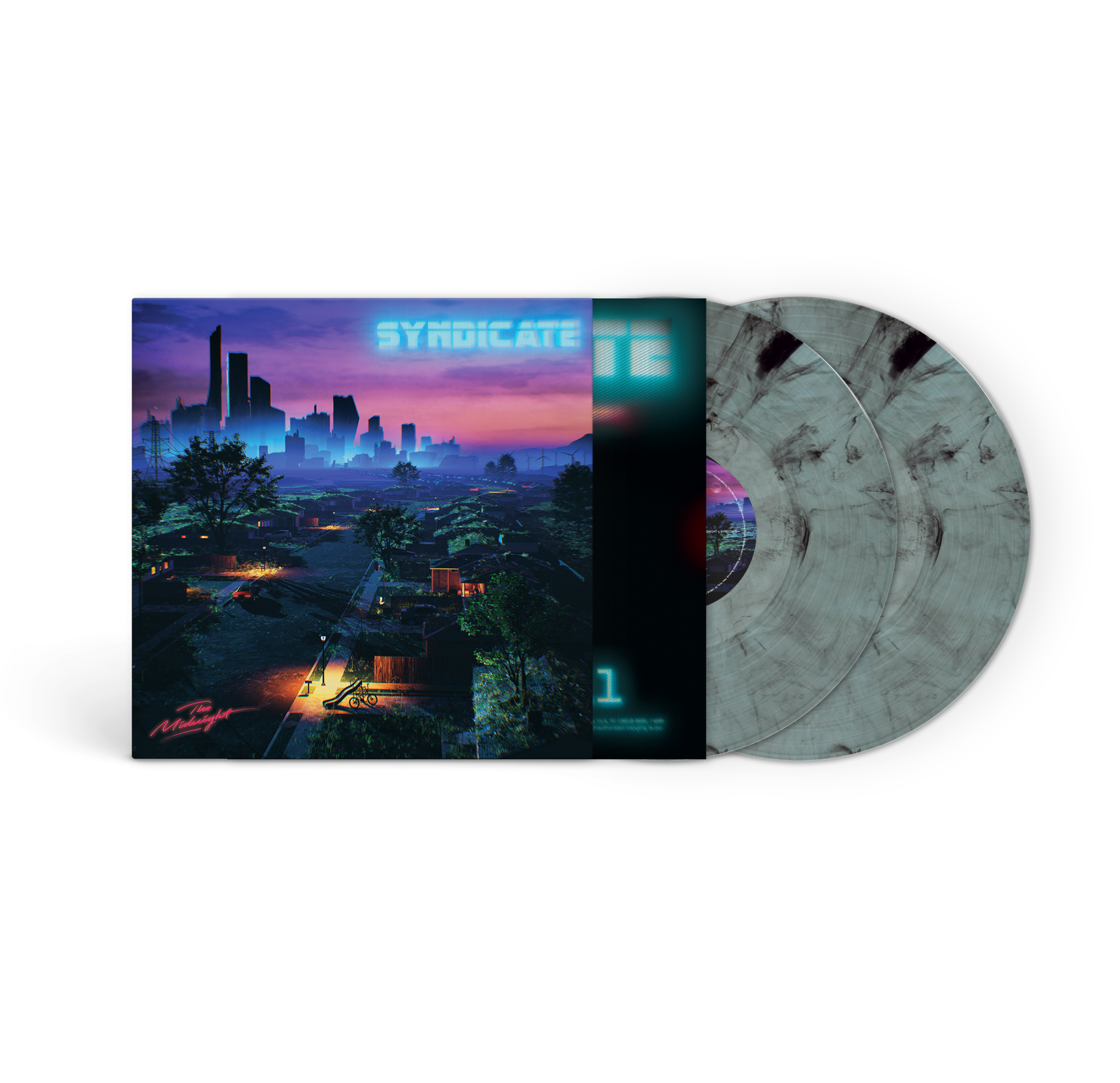 The Midnight | Syndicate (Indie Exclusive) (Dark Marble Vinyl) [2LP] | Vinyl