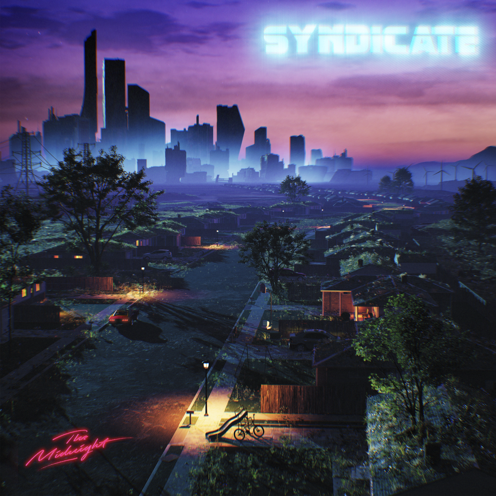 The Midnight | Syndicate (Indie Exclusive) (Dark Marble Vinyl) [2LP] | Vinyl