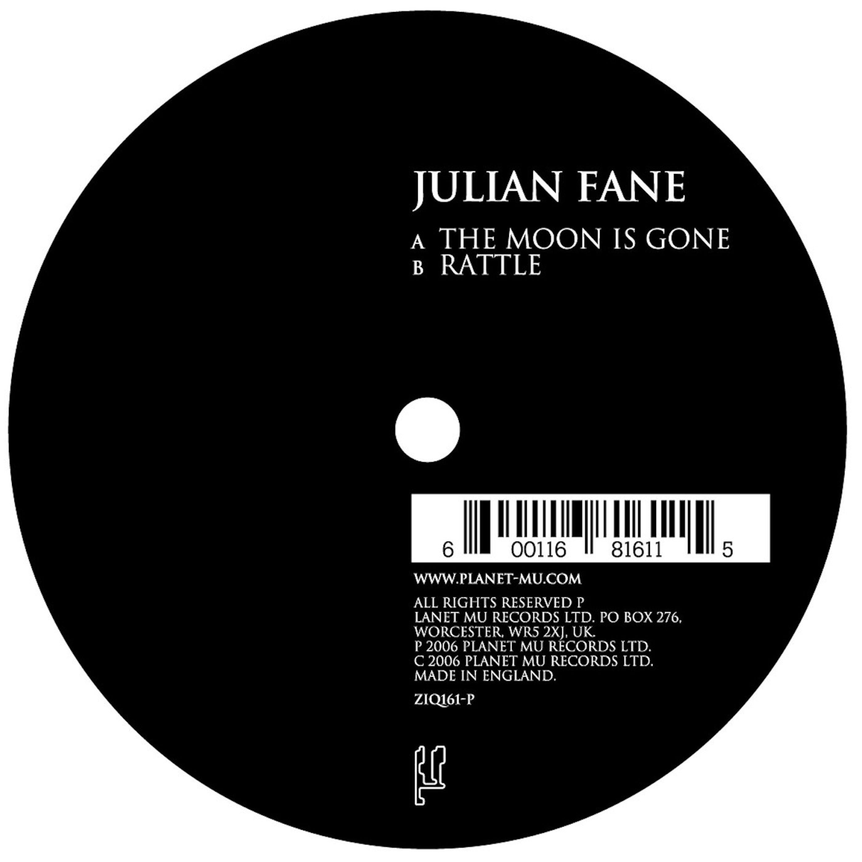 Julian Fane | The Moon Is Gone - 7" | Vinyl